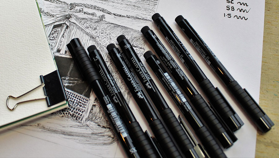 materiel feutre manga dessin